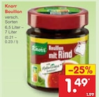Bouillon von Knorr für 1,49 € bei Netto Marken-Discount im Angebot Bouillon von Knorr im aktuellen Netto Marken-Discount Prospekt