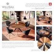 Aktueller Ambiente by Hesse Prospekt mit Esstisch, "wo Design zu Hause ist und bleibt", Seite 10