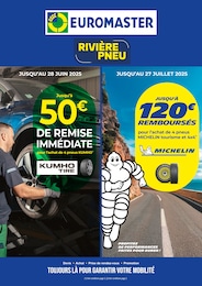 Catalogue Garages & Automobile de Euromaster à Condom, avec 8 pages Prospectus Garages & Automobile de Euromaster à Condom: "EUROMASTER", 8 pages, 09/06/2025 - 22/06/2025