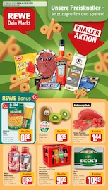 Aktueller REWE Supermarkt Prospekt in Ginsheim-Gustavsburg und Umgebung, "Dein Markt" mit 34 Seiten, 30.06.2025 - 05.07.2025