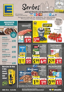 Pizza im aktuellen EDEKA Prospekt (Essen) Pizza im EDEKA Prospekt "Aktuelle Angebote" mit 30 Seiten (Essen)