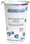 Buttermilch Drink Heidelbeere im Angebot bei REWE in Bad Salzuflen Buttermilch Drink Heidelbeere Angebote von Hamfelder Hof bei REWE Bad Salzuflen für 0,99 €