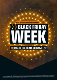 Elektromarkt Prospekt von Saturn München Saturn Prospekt: "BLACK FRIDAY WEEK", 1 Seite, 17.11.2022 - 27.11.2022