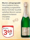 Jahrgangssekt Angebote von Mumm bei GLOBUS Krefeld für 3,69 €