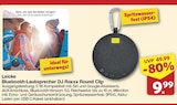 Bluetooth-Lautsprecher DJ Roxxx Round Clip von Leicke für 9,99 € bei famila Nordwest im Angebot Bluetooth-Lautsprecher DJ Roxxx Round Clip von Leicke im aktuellen famila Nordwest Prospekt