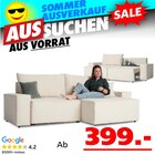 Milo Ecksofa Angebot im Seats and Sofas Prospekt Milo Ecksofa im Seats and Sofas Prospekt zum Preis von 399,00 €
