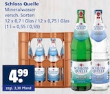 Getränkewelt Coesfeld - Mineralwasser Angebot im Prospekt Mineralwasser bei Getränkewelt im Coesfeld Prospekt für 4,99 €