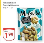 Aktuelle Bohnen Angebote bei GLOBUS in Mannheim Aktuelles Salted Crunchy Edamame Angebot bei GLOBUS in Mannheim ab 1,99 €