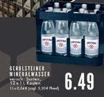 Aktuelles Mineralwasser Angebot bei E center in Gelsenkirchen ab 6,49 €
