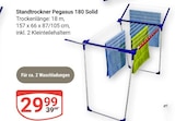 Aktuelles Standtrockner Pegasus 180 Solid Angebot bei GLOBUS in Offenbach (Main) ab 29,99 €