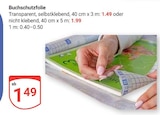 Buchschutzfolie Transparent, selbstklebend im Angebot bei GLOBUS in Erlangen Buchschutzfolie Transparent, selbstklebend Angebote bei GLOBUS Erlangen für 1,49 €