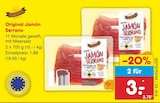 Original Jamón Serrano Angebote bei Netto Marken-Discount Frankfurt für 3,00 €