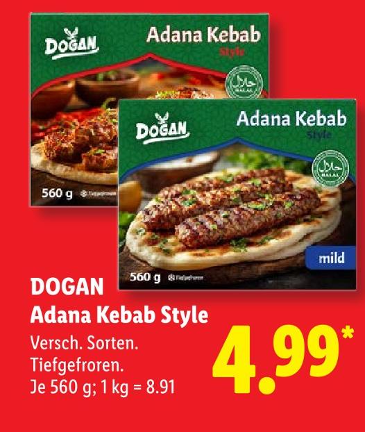 Adana Kebab Style
