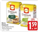 Dinkelmehl Angebote von Aurora bei E center Dresden für 1,59 €