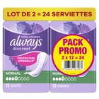 Protections hygiéniques pour fuites urinaires "Promo Pack" - ALWAYS DISCREET - Carrefour Protections hygiéniques pour fuites urinaires "Promo Pack" - ALWAYS DISCREET à 7,60 € dans le catalogue Carrefour