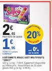 8 Bâtonnets Magic Goût Multifruits - Smicy dans le catalogue E.Leclerc