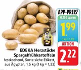 Herzstücke Spargelfrühkartoffeln Angebote von EDEKA bei E center Bad Homburg für 1,99 €