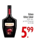 Likör im EDEKA Prospekt Edler Likör von Eckes im aktuellen EDEKA Prospekt für 5,99 €