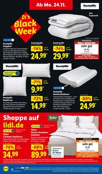 Matratze im Lidl Prospekt "LIDL LOHNT SICH" mit 44 Seiten (Hildesheim)