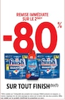 -80% remise immédiate sur le 2ème sur tout Finish - FINISH dans le catalogue Intermarché Hyper