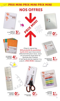 Promotion Mode dans le prospectus Super U, valable du 11/08/2026 au 30/08/2026 Promo Mode dans le catalogue Super U du moment à la page 3