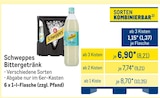 Bittergetränk von Schweppes im aktuellen METRO Prospekt