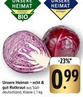 E center Büttelborn - Rotkraut Angebot im Prospekt Rotkraut bei E center im Büttelborn Prospekt für 0,99 €