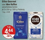 Eilles Gourmet oder Idee Kaffee im V-Markt Prospekt zum Preis von 4,44 €