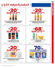 Prix et réduction Hygiène dans le prospectus Carrefour Market en cours Offre Hygiène dans le catalogue Carrefour Market du moment à la page 53