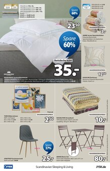 Bettwäsche im JYSK Prospekt "Ein großartiges Angebot für deinen Außenbereich" mit 17 Seiten (Duisburg)