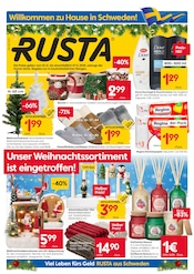 Aktueller Rusta Prospekt mit Duftkerzen, "Willkommen zu Hause in Schweden!", Seite 1