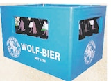 Wolf Helles oder Käuzle Urhell bei Getränke Quelle WVG im Schköna Prospekt für 13,99 €