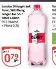 Bittergetränk Tonic von London im aktuellen GLOBUS Prospekt für 0,79 €