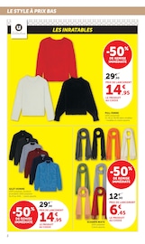 Promos Vêtements dans le catalogue "Le Style à prix bas" de Super U Vêtements en promo dans le catalogue Super U à la page 2