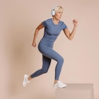 Legging de sport taille haute bleu foncé femme à La Halle dans Sézanne Legging de sport taille haute bleu foncé femme à La Halle dans Sézanne