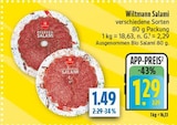 diska Schneckengrün - Salami Angebot im Prospekt Salami bei diska im Schneckengrün Prospekt für 1,29 €