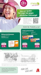 mea - meine apotheke Prospekt für Stelle mit 4 Seiten mea - meine apotheke Prospekt für Stelle: "Unsere Juli-Angebote", 4 Seiten, 01.07.2026 - 31.07.2026