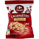 Cacahuètes grillées à sec - CARREFOUR CLASSIC' en promo chez Carrefour Market Cacahuètes grillées à sec - CARREFOUR CLASSIC' dans le catalogue Carrefour Market