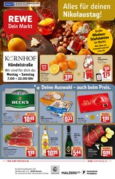 REWE Prospekt "Dein Markt" für Dorsten, 30 Seiten, 27.11.2023 - 02.12.2023