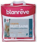 Oreiller "nuit saine" 60x60cm ou 45x70cm - BLANREVE en promo chez Super U Clichy-sous-Bois à 10,43 €