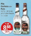 Cachaca im V-Markt Prospekt Cachaca von Pitu im aktuellen V-Markt Prospekt für 8,88 €
