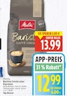 Barista Crema oder Espresso Angebote von Melitta bei E center Berlin für 12,99 €