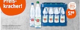Mineralwasser im Angebot bei tegut in Mannheim Mineralwasser Angebote von RhönSprudel bei tegut Mannheim für 5,99 €