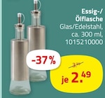 Aktuelles Essig-/ Ölflasche Angebot bei ROLLER in Wuppertal ab 2,49 €