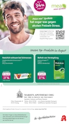 Aktueller mea - meine apotheke Apotheken Prospekt für Freising 01.08.2026 - 31.08.2026 mea - meine apotheke Prospekt für Freising mit 4 Seiten