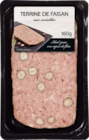 Terrine de faisan aux noisettes en promo chez Lidl Terrine de faisan aux noisettes dans le catalogue Lidl