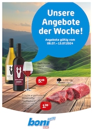 Aktueller boni Center Supermärkte Prospekt für Witten: Unsere Angebote der Woche! mit 8} Seiten, 08.07.2024 - 13.07.2024