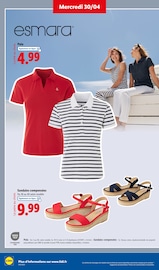 Chaussures Femme Angebote im Prospekt "Le vrai prix des bonnes choses" von Lidl Chaussures Femme Angebote im Prospekt "Le vrai prix des bonnes choses" von Lidl auf Seite 12