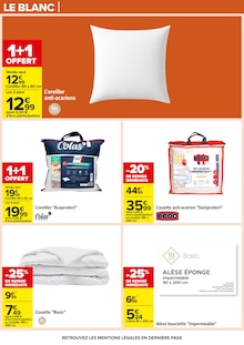 Promotion Couette dans le prospectus Carrefour, valable du 13/01/2026 au 26/01/2026 Promo Couette dans le catalogue Carrefour du moment à la page 66