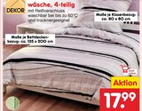 Aktuelle Bettwäsche Angebote bei Netto Marken-Discount in Ingolstadt Aktuelles Bettwäsche 4-teilig Angebot bei Netto Marken-Discount in Ingolstadt ab 17,99 €